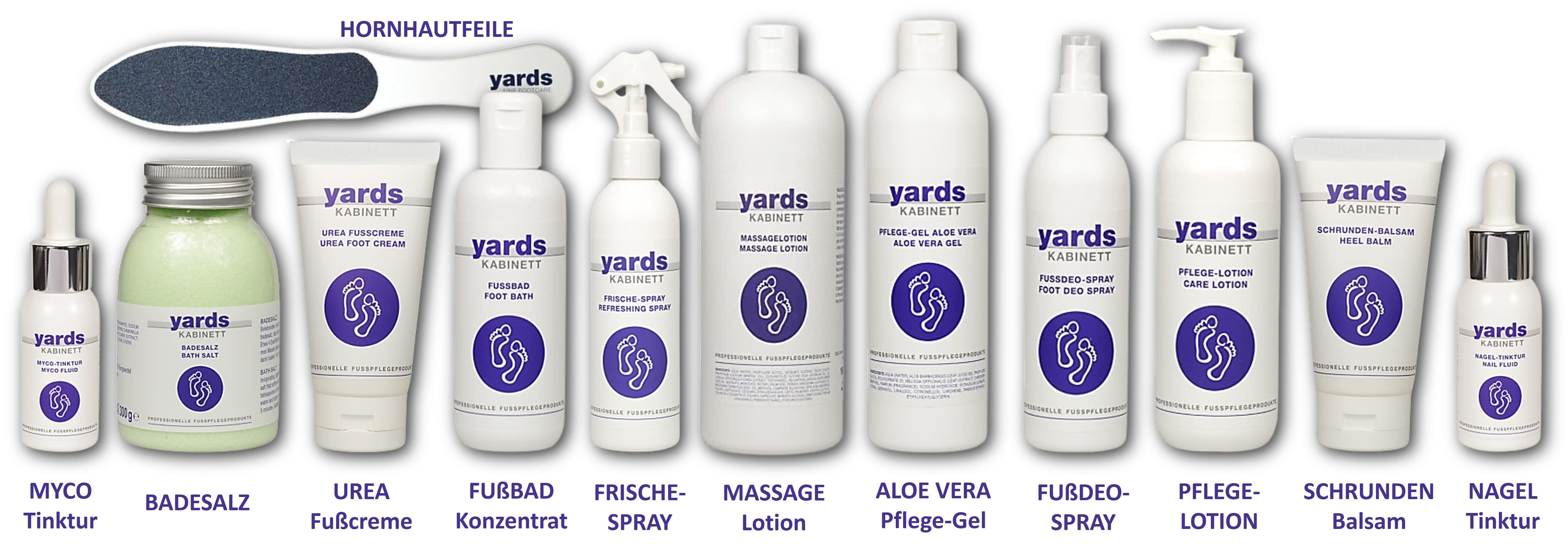 YARDS Kabinett - Die neue Produktübersicht