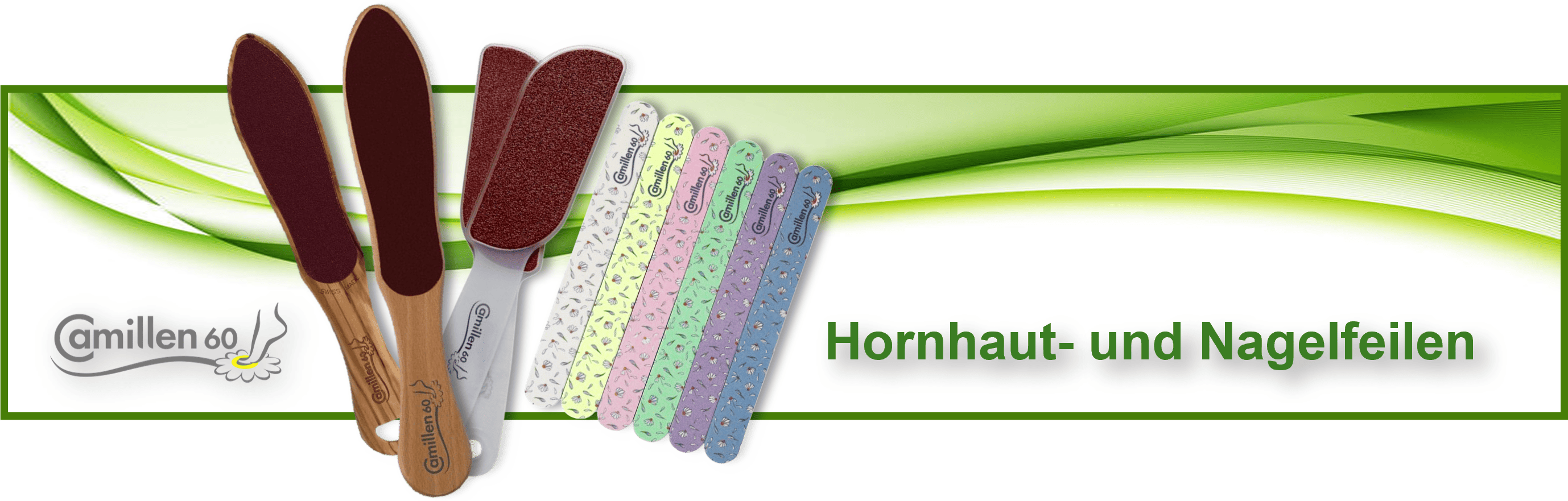 Camillen 60 Hornhaut- und Nagelfeilen