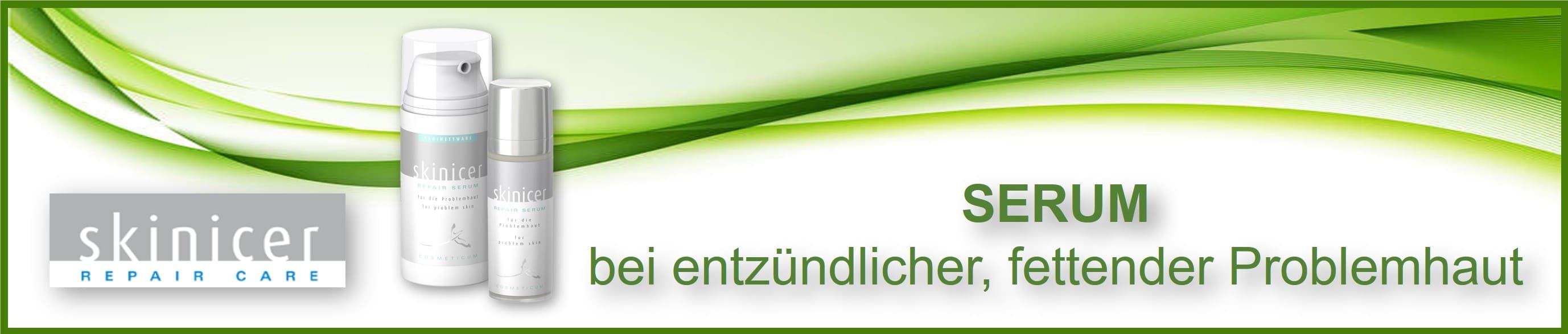 skincer Serum - bei jüngerer, entzündlicher und fettender Haut mit Akne, Pickeln und Pusteln
