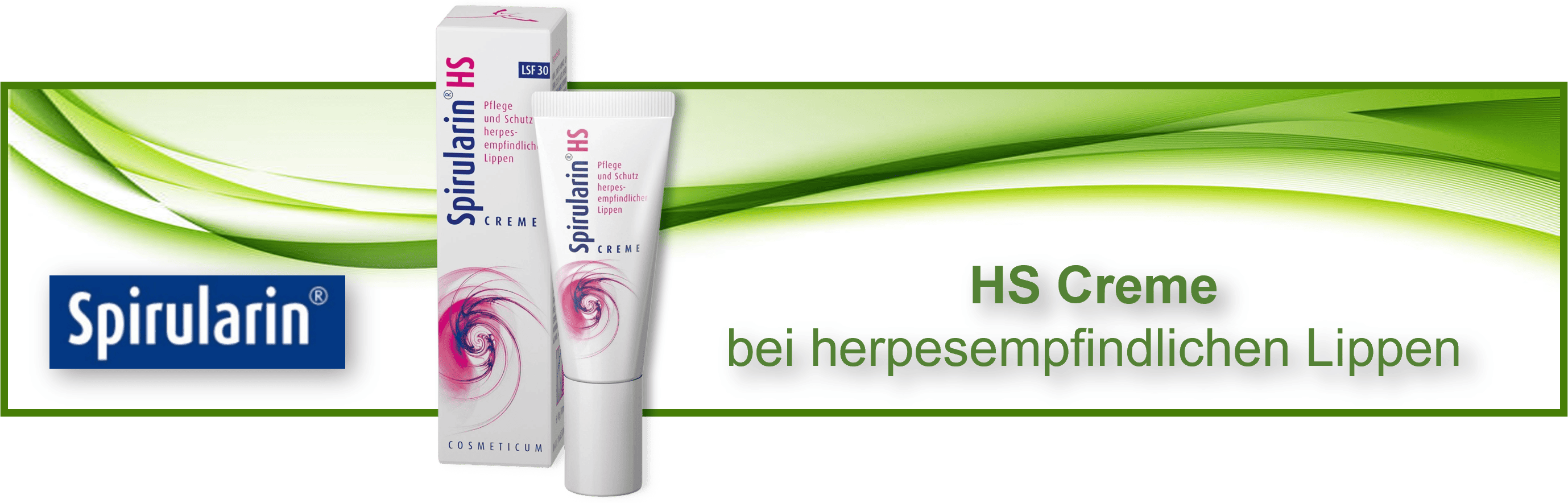 Spirularin® HS-Creme - Schutz bei herpesempfindlichen Lippen