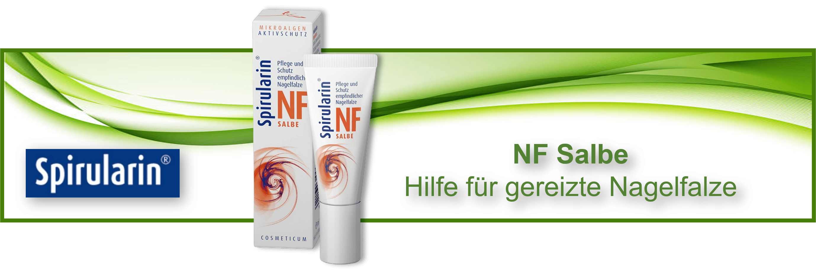 Spirularin® NF Salbe bei entzündlichen und gereizten Nagelfalzen