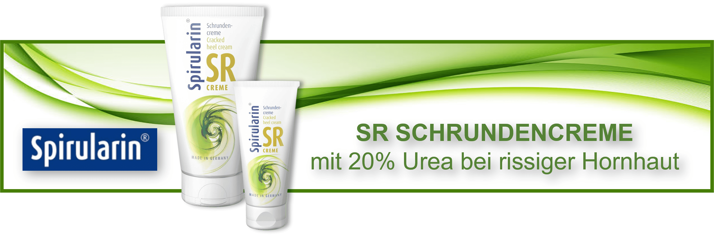Spirularin® SR SCHRUNDENCREME rissiger Hornhaut