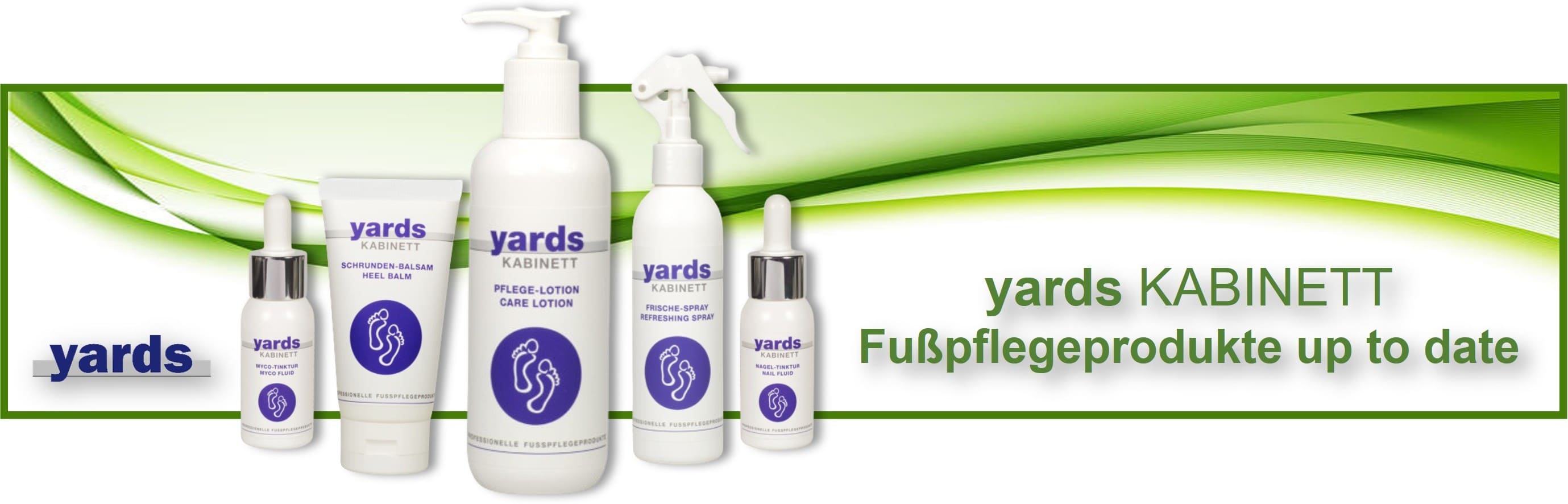 yards Kabinett - Moderne Fußpflege auf neuestem Stand