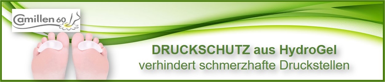 Druckschutz aus Hydrogel zum Schutz vor Reibung