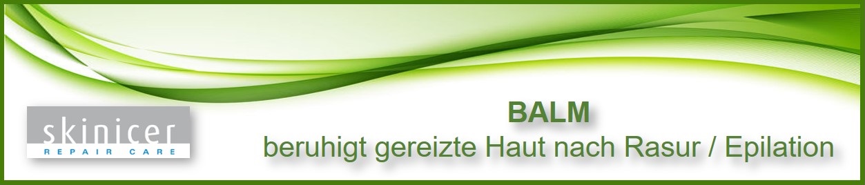 skincer Balm - beruhigt gereizte haut nach Rasur und Haarentfernung / Epilation