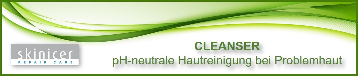 skincer CLEANSER - pH-neutrale Renigung bei fettiger, entzündlicher und trockener Problemhaut