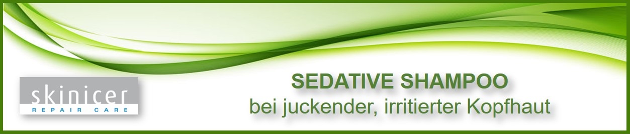 skinicer Sedative Shampoo bei irritierter, gereizter und juckender Kopfhaut