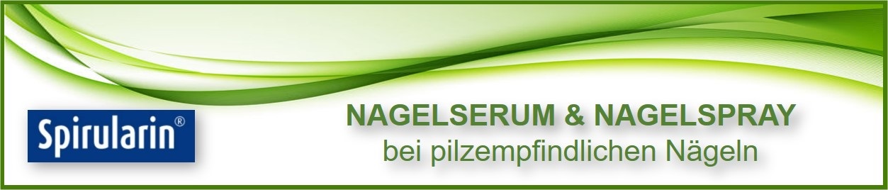 Spirularin NAGELSERUM und NAGELSPRAY bei pilzempfindlichen Nägeln
