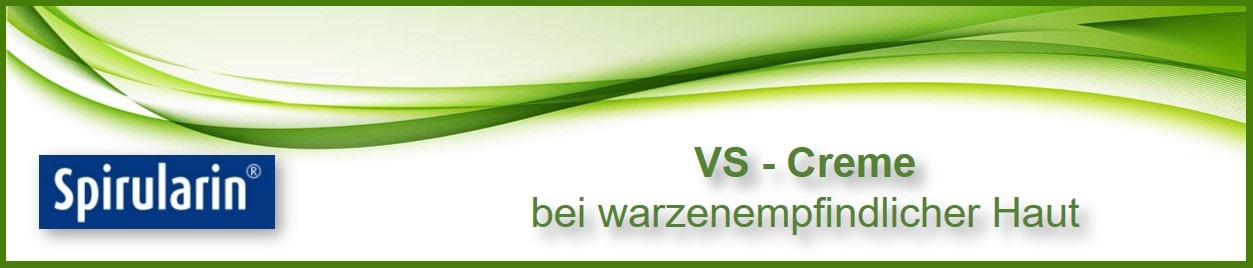 Spirularin VS Creme bei Warzen und warzenempfindlicher Haut