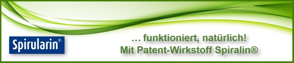 Spirularin Produkte mit patentiertem Mikroalgenwirkstoff Spiralin