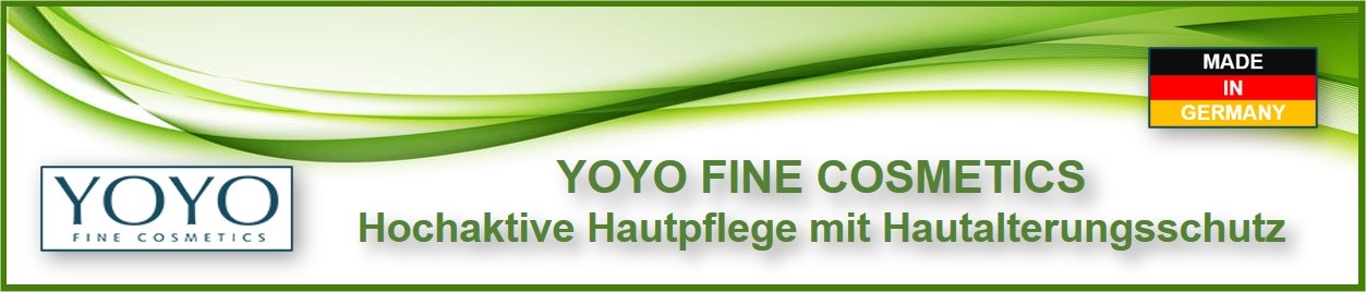 YOYO Fine Cosmetice - moderne Pflegeprodukte aus Deutschland mit Hautalterungsschutz