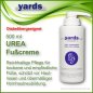 Preview: YARDS Urea Fußcreme 500 ml Vorratsspender