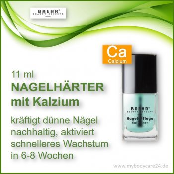BAEHR Nagelhärter-Lack mit Kalzium für dünne Nägel mit langer Haltbarkeit