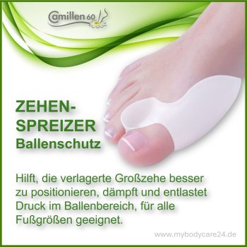 Camillen 60 Zehentrenner mit Ballenschutz