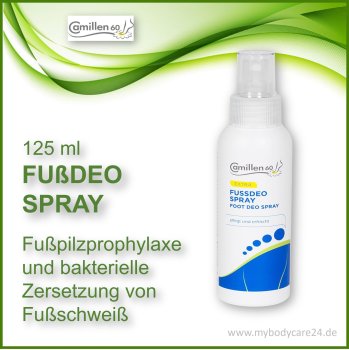 FUßDEO Spray | hemmt übermäßige Schweißbildung, beugt Fußpilz vor