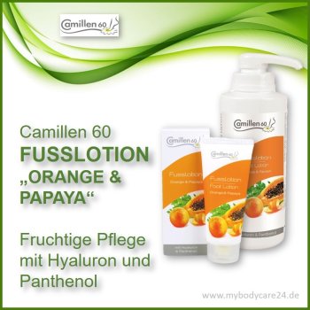 CAMILLEN 60 Fußlotion Orange & Papaya