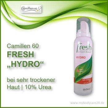 Camillen 60 Fresh Hydro bei sehr trockener Fußhaut