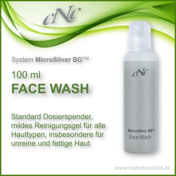 CNC MicroSilver Face Wash Gesichts-Reinigungsgel 100 ml