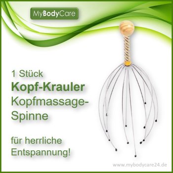 Kopfmassagespinne Kopfkrauler