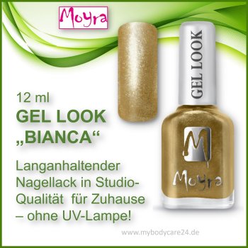 Moyra Nagellack BIANCA - Gel Look