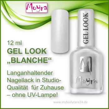 Moyra Nagellack BLANCHE - Gel Look