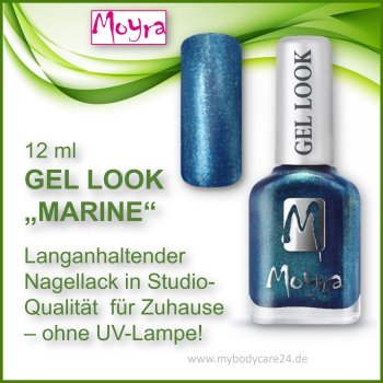 Moyra Nagellack MARINE - Gel Look