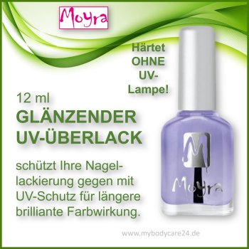 Moyra glänzender UV-Überlack