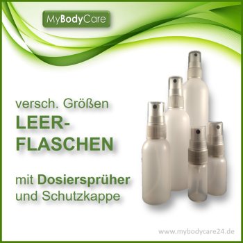 Leerflaschen mit Dosierpumpzerstäuber
