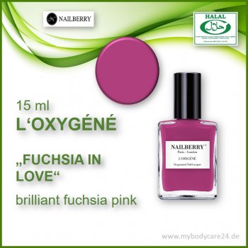 Nailberry L'Oxygéne FUCHSIA IN LOVE