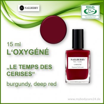 Nailberry "L'Oxygéné" LE TEMPS DES CERISES