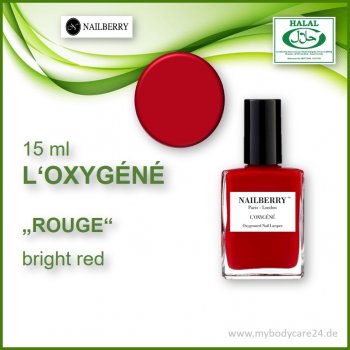Nailberry L'Oxygéne ROUGE