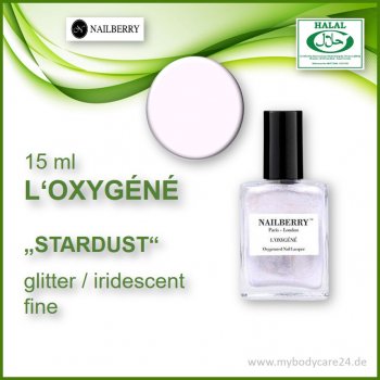 Nailberry "L'Oxygéné" STARDUST - fine glitter