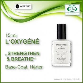 Nailberry Base Coat STRENGTHEN & BREATHE für L'Oxygéné