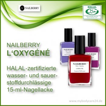 Nailberry "L'Oxygéné"-Nagellack, HALAL, atmungsaktiv, vegan