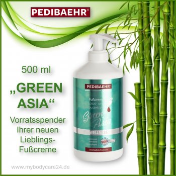PEDIBAEHR GREEN ASIA Fußcreme 500 ml