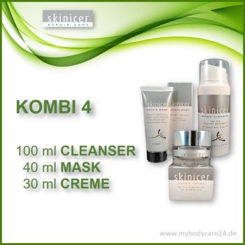 Skinicer® SET 4: REPAIR Cleanser + REPAIR Mask - REPAIR CREME