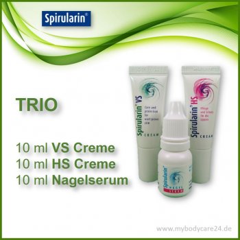 Spirularin TRIO mit Nagelserum, VS Creme und HS Creme
