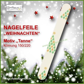 Camillen60 Weihnachts-Nagelfeile "Tanne"