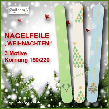 Camillen60 Weihnachts-Nagelfeilen 2024