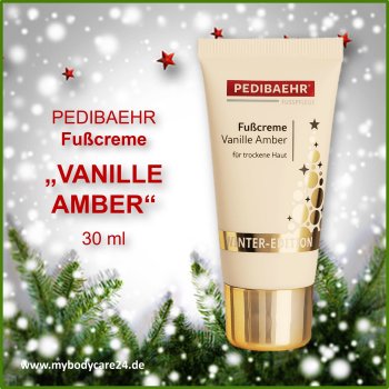 PEDIBAEHR Fußcreme Vanille Amber