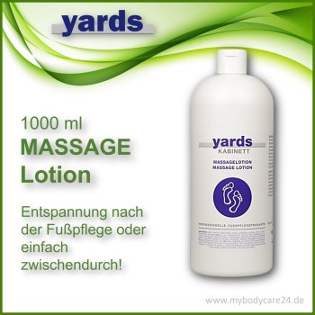 YARDS Massage Lotion