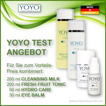 YOYO Gesichtspflege TEST-SET-Angebot