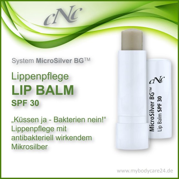 CNC MicroSilver Lip Balm Lippenpflegestift LSF 30