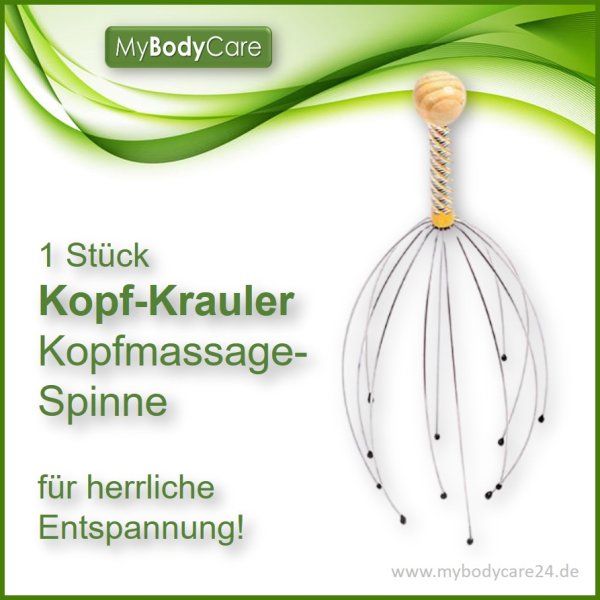 Kopfmassagespinne Kopfkrauler
