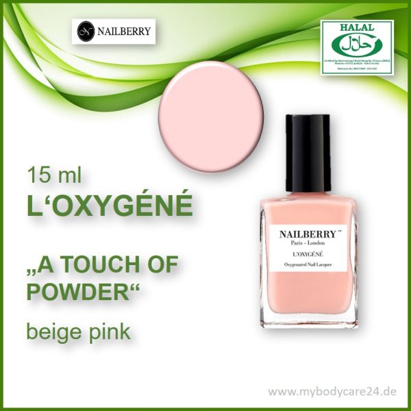 Nailberry L'Oxygéne A TOUCH OF POWDER