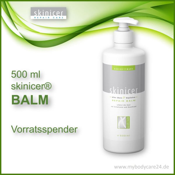 skinicer® REPAIR BALM 500 ml Vorratsspender