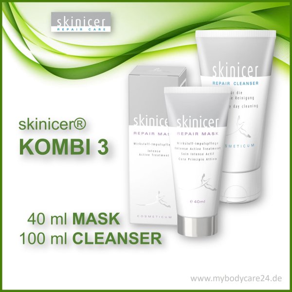Skinicer® SET 3: REPAIR Cleanser + REPAIR MASK