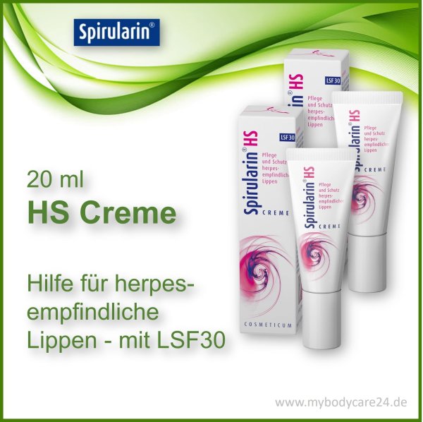 Spirularin HS Creme 20 ml versandkostenfrei in DE
