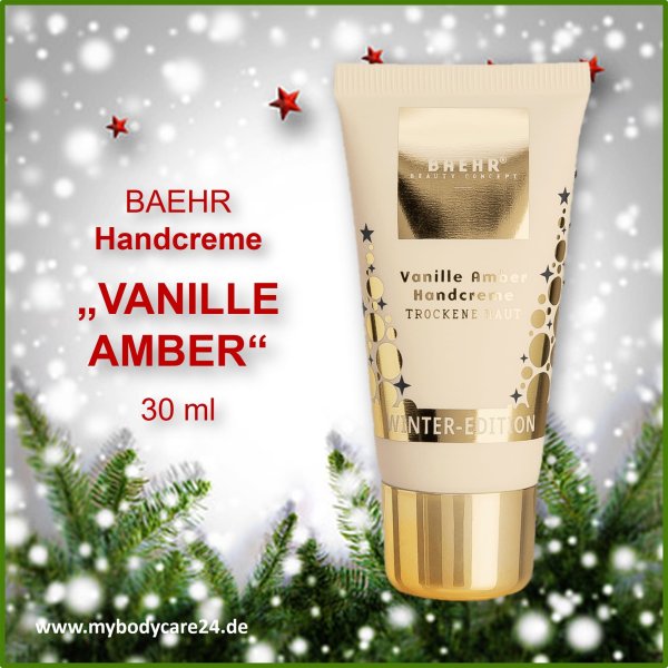 BAEHR Handcreme Vanille Amber