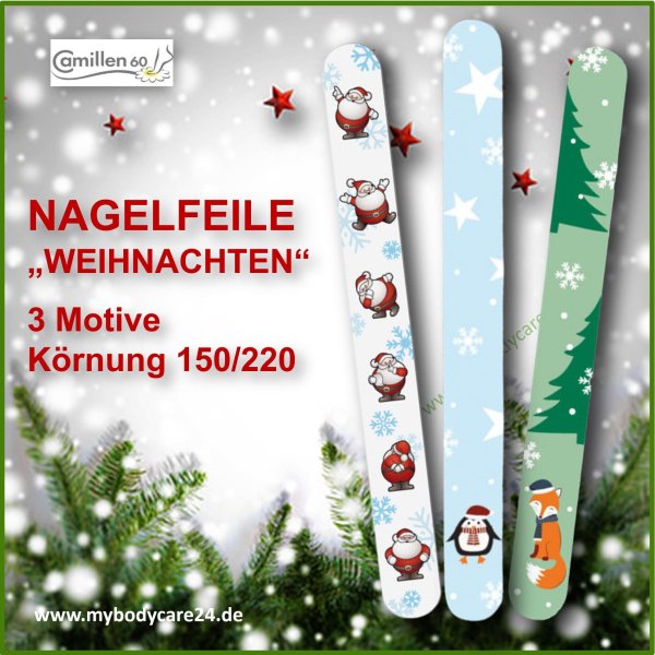 Camillen60 Weihnachts-Nagelfeilen